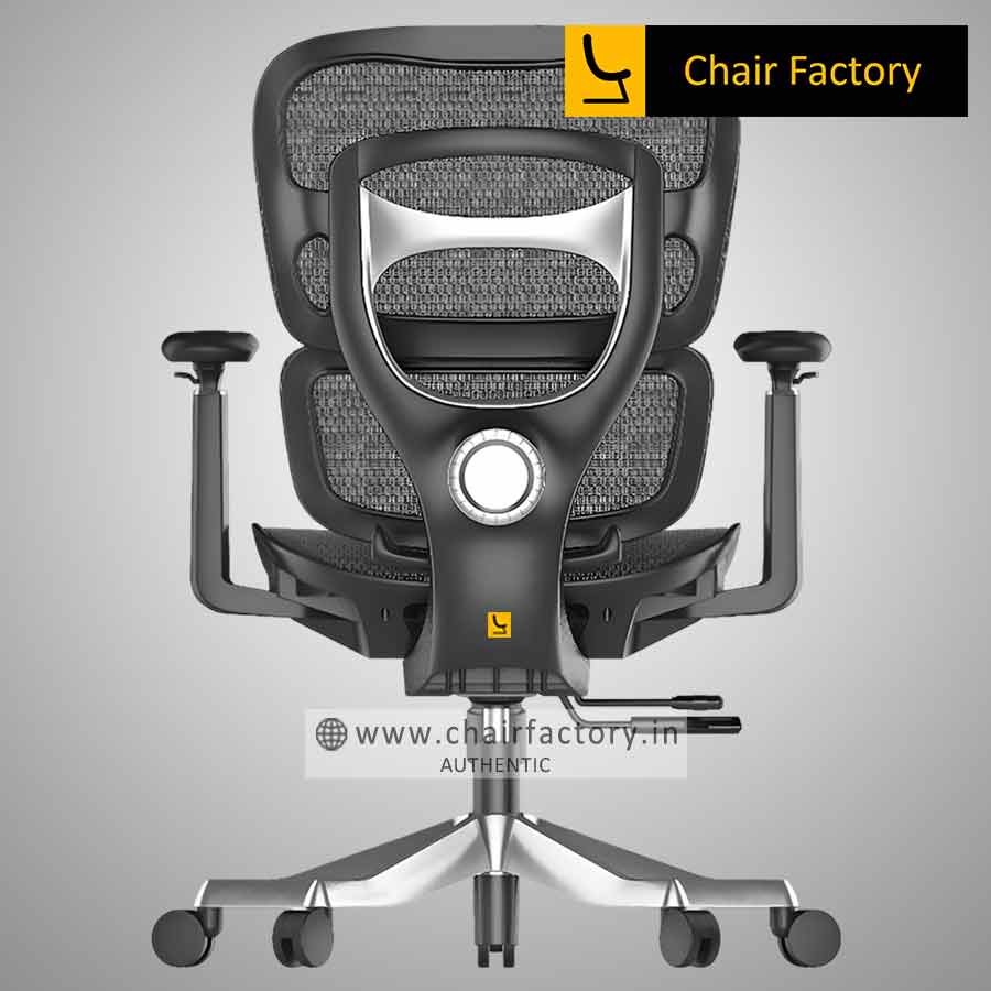MAXMILLION BLACK MID BACK ERGONOMIC OFFICE CHAIR